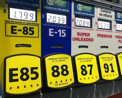 E85 (Flex Fuel) .